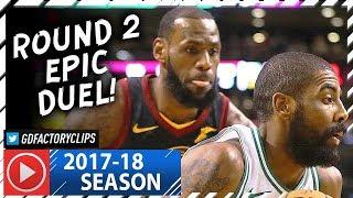 Kyrie Irving vs LeBron James ROUND 2 Duel Highlights 2018.01.03 Celtics vs Cavaliers - TOO SICK