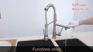 Pull-Down Kitchen Faucet  Best Kitchen Faucet 2018  Kitchen Faucet Installation