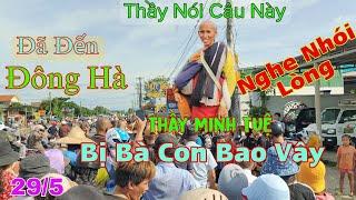 Thầy Minh Tuệ Bị Bà Con Bao Vây Thầy Nói Câu Này Nghe Nhói Lòng