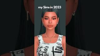 My Sim Style Evolution   The Sims 4  #sims4 #shorts