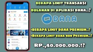 Berapa limit transaksi bulanan di aplikasi dana? simak video berikut