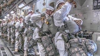Arctic Drop Airborne Soldiers & Heavy Cargo Drop Exercise