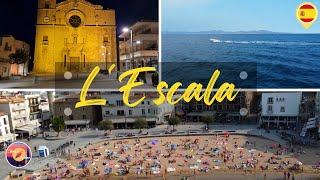 LEscala - A charming town on the Costa Brava  Costa Brava Catalonia Spain 4k