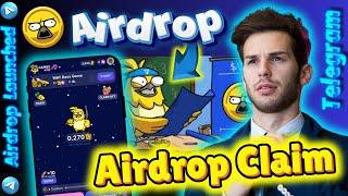 ايردروب بوت WAT$ بوت تليجرام كسب مجانا  كسب GAMEE Airdrop - Airdrop الجديد #newairdrop #miningapp