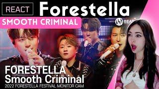 Reacting to Forestella - Smooth Criminal
