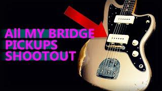 SHOOTOUT ALL MY PICKUPS BRIDGE POSITION  MARCELO DURHAM GB #guitarpickups