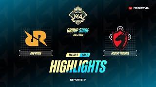 RRQ Hoshi vs Occupy Thrones HIGHLIGHTS M4 World Championship  RRQ vs OT ESPORTSTV