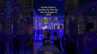 Night Walk 4 NYC From a Tourist POV ️ Lincoln Center’s Summer For The City June 14 2023