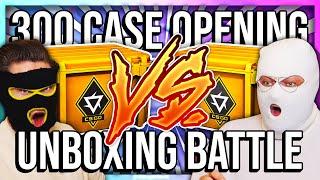 CSGO 300 CASE OPENING BATTLE vs. STREETMAN