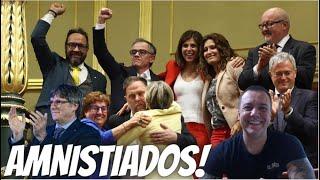 SE APRUEBA LA LEY DE AMNISTÍA EN EL CIRCO DE LOS DIPUTADOS