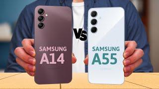Samsung Galaxy A14 5G vs Samsung Galaxy A55 5G