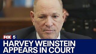 Harvey Weinstein appears in court