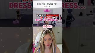 WHEEL Determines My OUTFIT For “FUNERAL THEME” in DRESS TO IMPRESS on ROBLOX