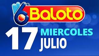 Resultado del Baloto del Miércoles 17 de Julio de 2024  Ganador 