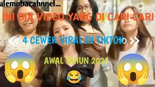 VIDEO 4 CEWEK PAMER  T*T*K VIRAL DI TIKTOK