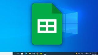 How To Install Google Sheets In Windows 10