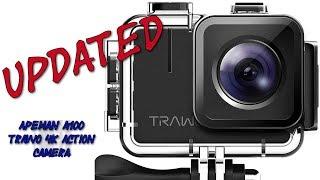 APEMAN A100 TRAWO 4K Action Camera Updated