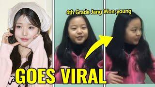 Childhood Video of IVE’s Jang Won-young Went Viral among Netizens