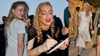 Amber Heard Looks Radiant At The Premiere Of Her Movie At The Taormina Film Festival