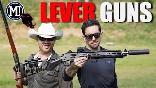 Lever Actions Old School vs Space Age MADPIG vs Mod. 1873 Range Talk