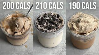 200 Calorie Pints of Protein Ice Cream  3 Ninja Creami Recipes