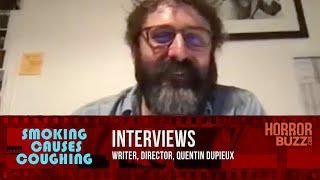 Director Quentin Dupieux INTERVIEW - Smoking Causes Coughing 2023