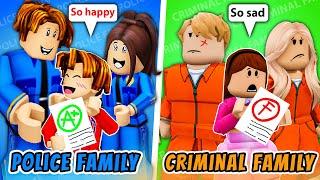 ROBLOX Brookhaven RP - FUNNY MOMENTS Police Family vs Criminal Family