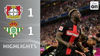 Bayer Leverkusen vs. Betis Sevilla Highlights - Bayer noch mit Sand im Getriebe  Fußball-Testspiel