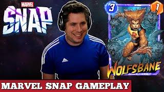 WOLFSBANE is WAY BETTER than people think Marvel Snap Gameplay