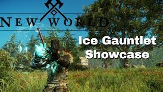 New World - All Ice Gauntlet Animations and Abilities