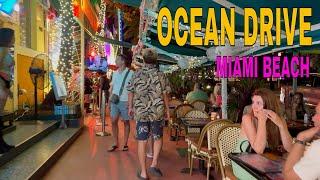 Ocean Drive Miami Beach nightlife Walking Tour