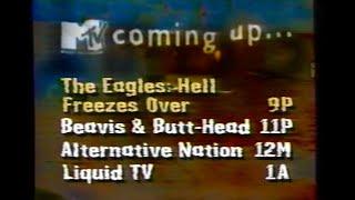 MTV 1994 Eagles Hell Freezes Over airing ads and bumpers