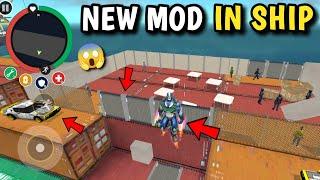 New Mod House In Water Ship   new Update in Rope Hero Vice Town Game  Classic Gamerz