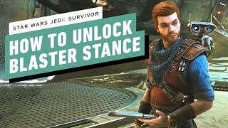 Star Wars Jedi Survivor - How to Get a Blaster and Unlock Blaster Stance