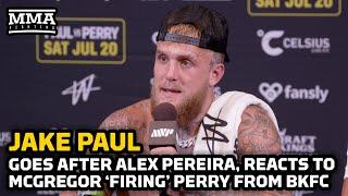 Jake Paul Vows To Decapitate Alex Pereira Responds To Conor McGregor After Mike Perry KO
