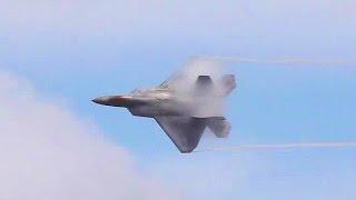 The Most Lethal Fighter Jet In History F-22 Raptor - Aerial Maneuvers Demo