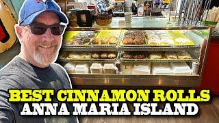 BEST CINNAMON ROLLS in Anna Maria Island Florida