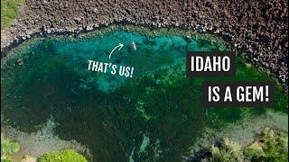 THIS is IDAHO? Exploring Southern Idahos EPIC Box Canyon & Blue Heart Springs