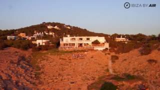 Aerial footage of Hostal la Torre Ibiza