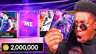 I SPENT 2 MILLION VC TRYING TO PULL ENDGAME SCOTTIE BARNES AND LOST MY MIND......NBA 2K22