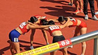 2024 전국체전 김해대회 여고등부 1600m 계주 결승경기 