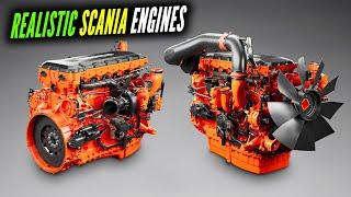 Scania NG V8 & L6 Engine Sound Mod 4.0 For ETS2 1.50  ETS2 1.50 MODS