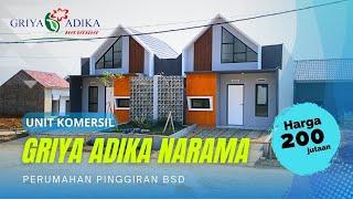 Review Unit Komersil Griya Adika Narama  Perumahan Berkualitas Pinggiran BSD