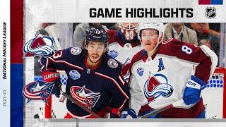 Avalanche @ Blue Jackets 115  NHL Global Series 2022