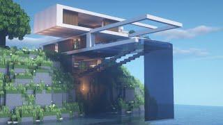 Minecraft Tutorial  Modern House  Gracium - Modern City #19