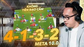 Chiến thuật 4132 kiểu mới cho meta 10.0 - lên siêu sao không có gì khó  Chiến thuật FC Online