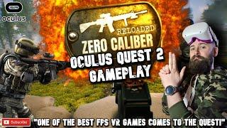 ZERO CALIBER RELOADED Quest 2 Gameplay  The BEST VR FPS GAMES on Quest  Zero Caliber Quest 2