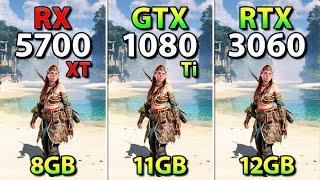 RX 5700 XT vs GTX 1080 Ti vs RTX 3060 - Test in 12 Games