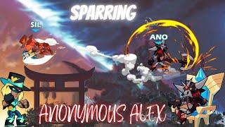 Sparring Top-Player Anonymous Alex Brawlhalla 1v1s