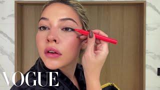 Outer Bankss Madelyn Cline’s Guide to Siren Eyes & Lip Contouring  Beauty Secrets  Vogue